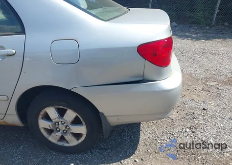 2005 Toyota Corolla Le z USA, uszkodzony, nr VIN 2T1BR30E05C345487